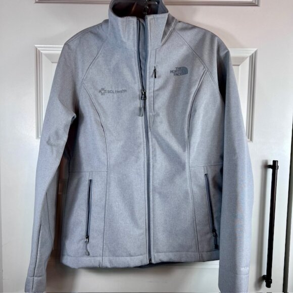 The North Face Women’s Apex Bionic 2 WindWall Softshell Jacket Gray Medium - Picture 1 of 6